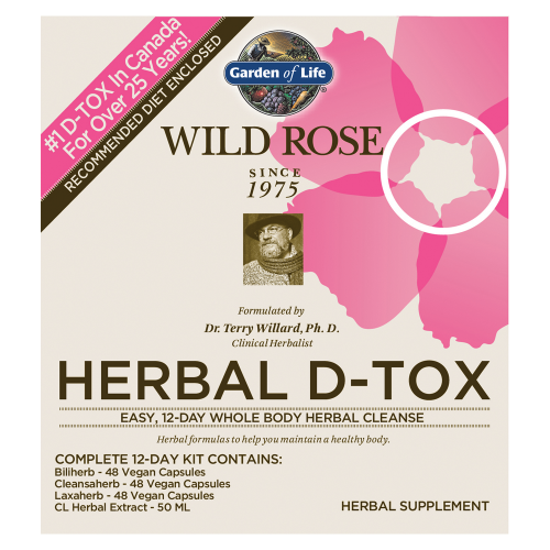 Wild Rose Herbal D-Tox за Детоксикация и Пречистване