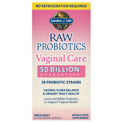 RAW PROBIOTICS Vaginal Care - Пробиотик за Вагинална Защита и Здраве 