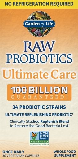 RAW Probiotics ULTIMATE CARE - Пробиотик за Възстановяване на Микробиом
