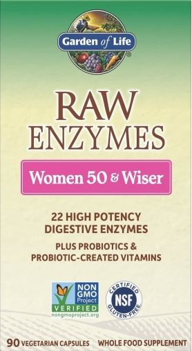 RAW Enzymes Women 50+ - Ензими за Жени над 50г.