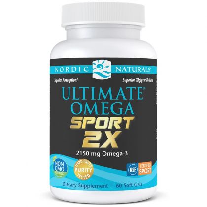 Ultimate Omega 2x SPORT - Върховната Омега-3 за СПОРТ