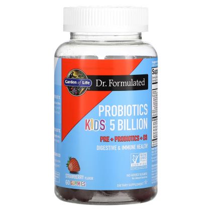 Dr.Formulated Probiotic Kids Gummies - Дъвчащи Пробиотици за Деца