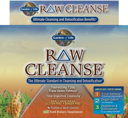 RAW Cleanse - Тройна Система за Перфектно Пречистване на Организма