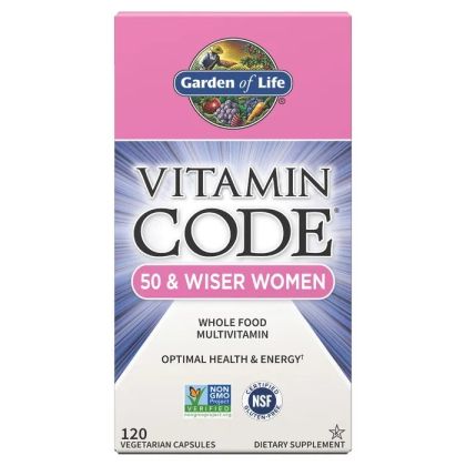 Vitamin Code RAW 50& Wiser Women - Витамини за Жени над 50 години