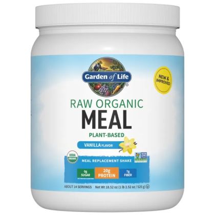 RAW Organic Meal VANILLA - Хранителен Шейк ВАНИЛИЯ