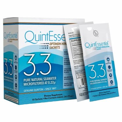 QuintEssential Hypertonic Elixir 3.3 - Електролити от Морска вода - 30 бр
