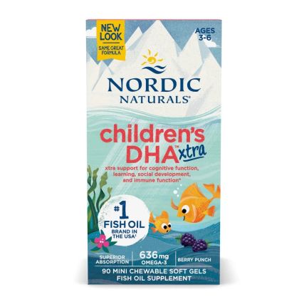 Children's DHA XTRA CAPS - Омега-3 DHA XTRA за Деца (3-6г)