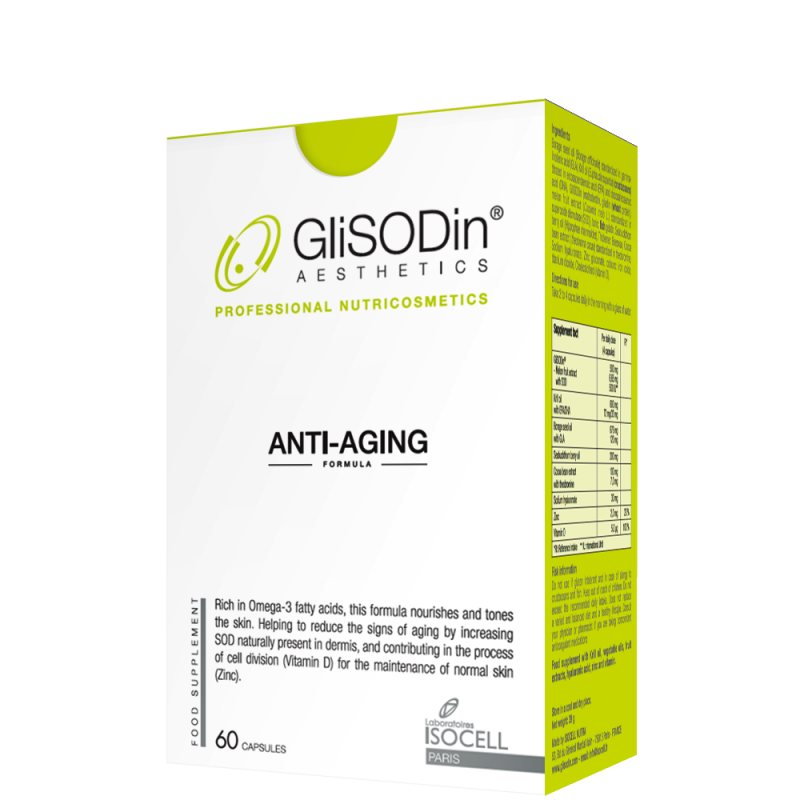 GliSODin Antiaging срещу Стареене на кожата
