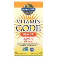 Vitamin Code RAW D3 - Витамин D3 - 2000
