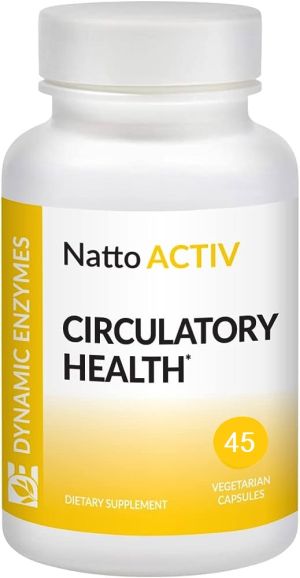 Natto ACTIV CIRCULATORY HEALTH - Ензими за Сърдечно Здраве и Кръвообращение