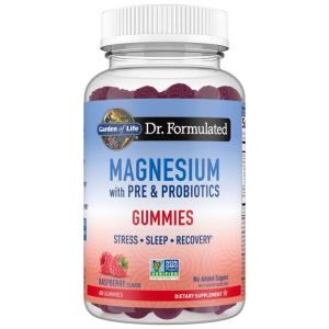 Magnesium Gummies RASPBERRY - Бонбони с Магнезий МАЛИНИ