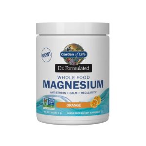 Whole Food Magnesium  - Пълноценен Магнезий за Пиене ПОРТОКАЛ / 197.4г