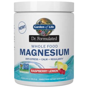 Whole Food Magnesium  - Пълноценен Магнезий за Пиене МАЛИНИ с ЛИМОН / 421.5 г