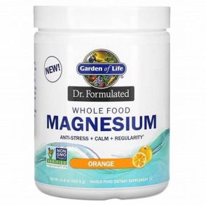 Whole Food Magnesium  - Пълноценен Магнезий за Пиене ПОРТОКАЛ / 419.5 г