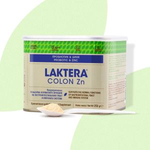 Laktera COLON Zn - Пробиотик с Цинк за Храносмилателно Здраве и Имунитет