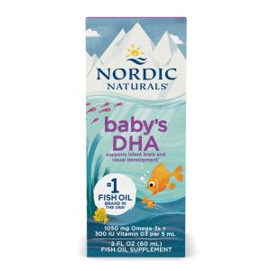 Baby's DHA + Vitamin D3 - Течна Омега-3 DHA + Витамин D3 за Бебета