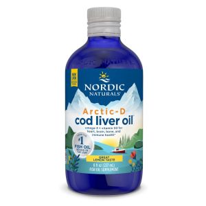Arctic-D Cod Liver Oil - Омега-3 Масло от Черен дроб на Арктическа Треска с Витамин D3
