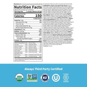 RAW ORGANIC Meal Shake CHOCOLATE - Хранителен Шейк ШОКОЛАД