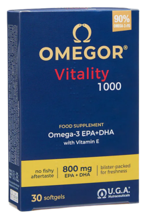 Omegor Vitality 1000 - Концентрирана Омега-3