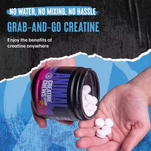 Creatine Chews - Креатинови дъвчащи таблети / ПЛОДОВ НЕКТАР