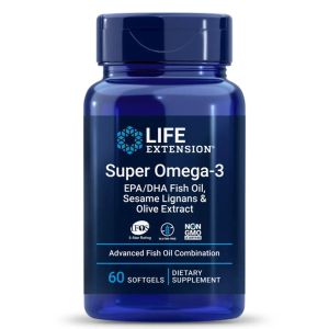 Super Omega-3 - Рибено масло с лигнани от сусам и маслинов екстракт